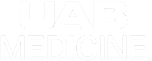 UAB Medicine logo in white text