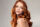 Woman with beautiful red hair