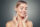Woman smiling