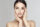 Woman holding her face