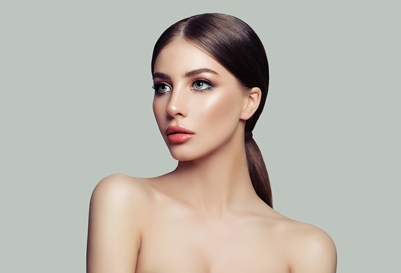 Woman with beautiful skin