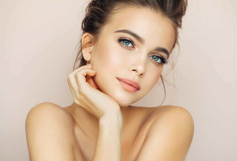 Woman smiling